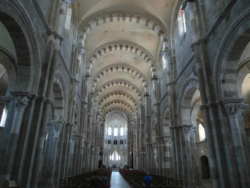 Inside the Basilica of Saint Mary Magdalene