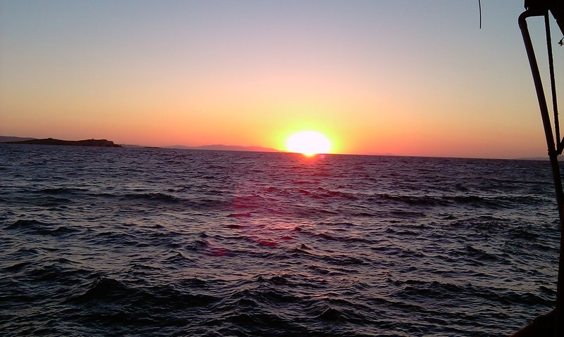 Sunset on Mykonos