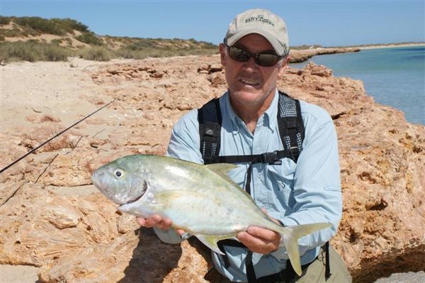 A 3kg Trevally.....one of a number of fish caught