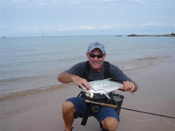 A 2kg queenfish...great fun on fly