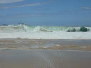 Waves at Leblon Beach