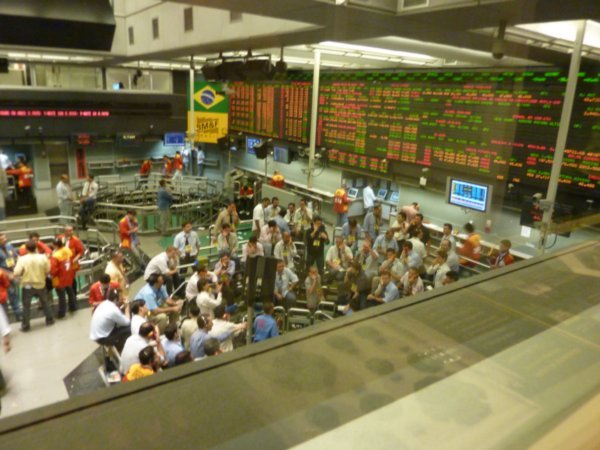 Stock Exchange. No Photos Allowed...
