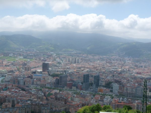 Bilbao from above