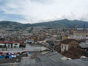 View of the City of Quito