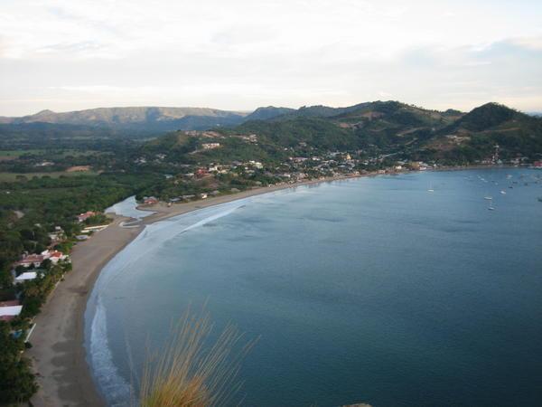 Overlooking the Bay of San Juan del Sur