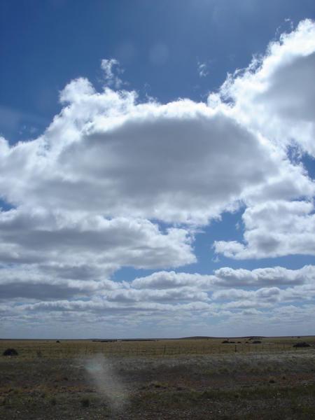 The Patagonian sky