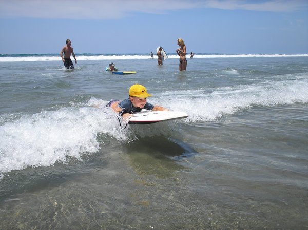 Axel surfing