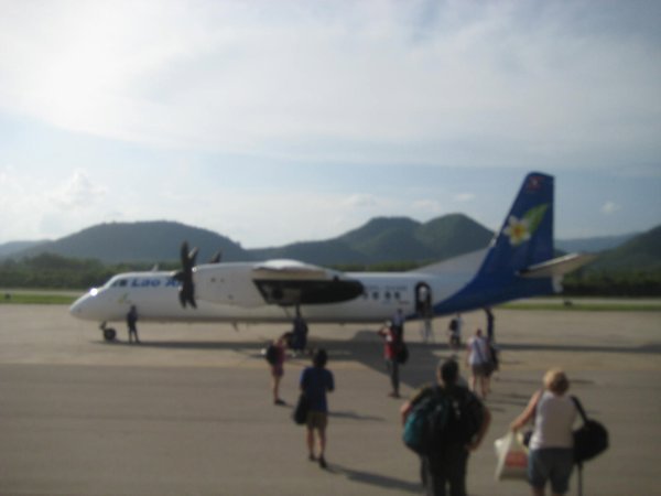 Our Plane to Hanoi