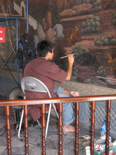 Painting restoration