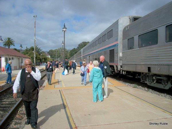 Amtrak Train to Monterey