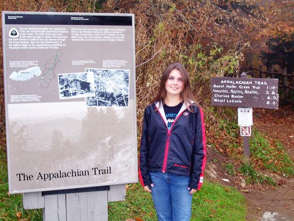 Appalachian Trail entrance point
