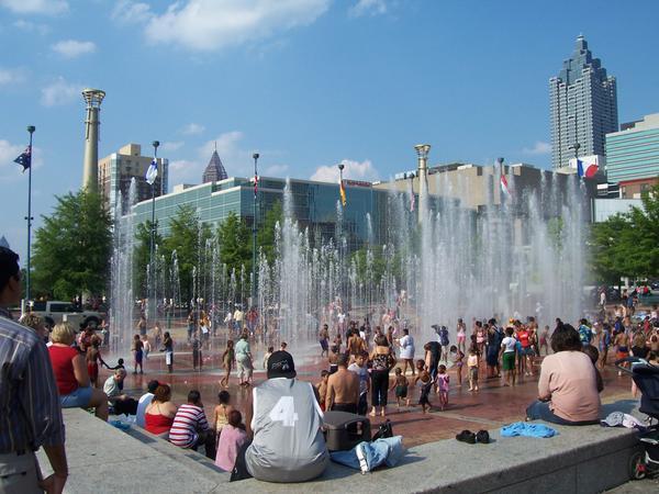 Centennial Olympic Park Fountain