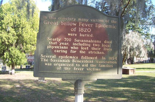 Yellow Fever is said to have killed half the population.