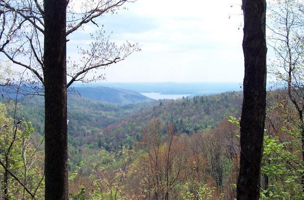 View near Whitewater Falls