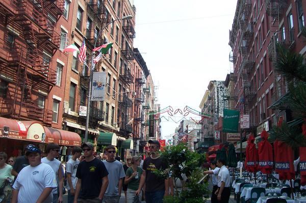 Streets in Little Italy