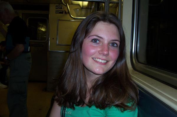 Obligatory: "I'm riding the subway!" picture