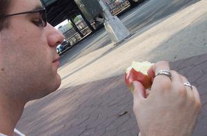 Yumm! Apples!