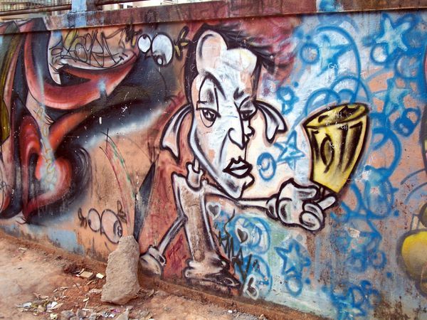Graffiti in Belo.