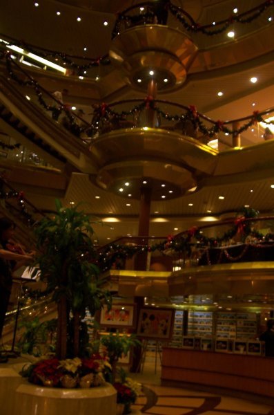 The centrum on Sovereign of the Seas
