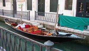 Decorated gondola