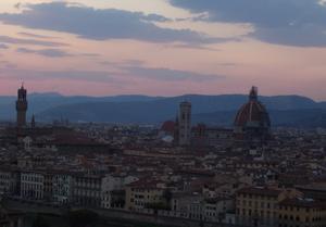 Dusk in Florence