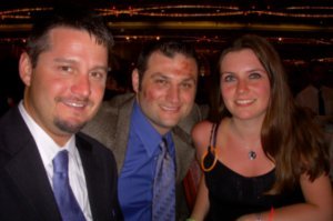 Jason, Jeramy, and Me on formal night