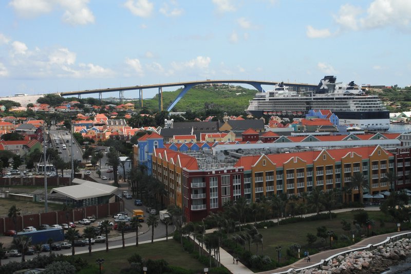 Curacao as seen from the cruise ship