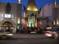 Chinese Theater in Hollywood at night