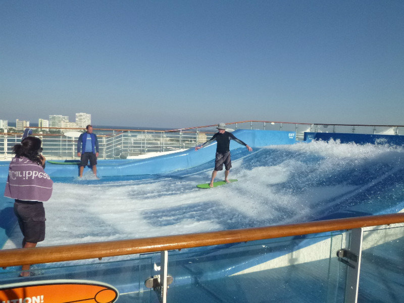 Flowrider (there were 2!) Oasis of the Seas