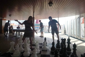 Playing Greg in Chess - Carnival Elation