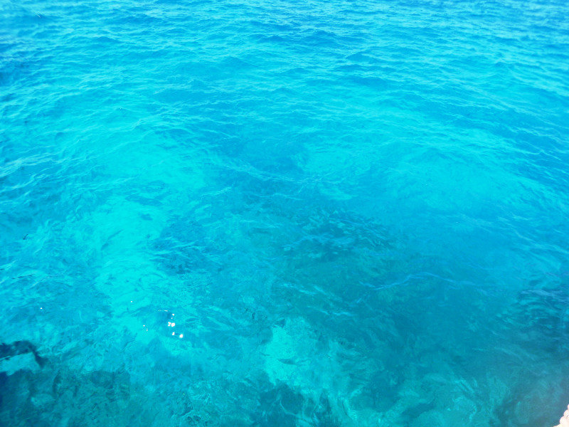 BLUE water! Cozumel, Mexico