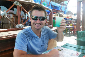 Jason at Margaritaville - Cozumel, Mexico