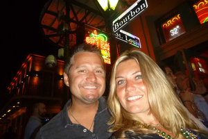 Jason & Me - Bourbon Street - New Orleans