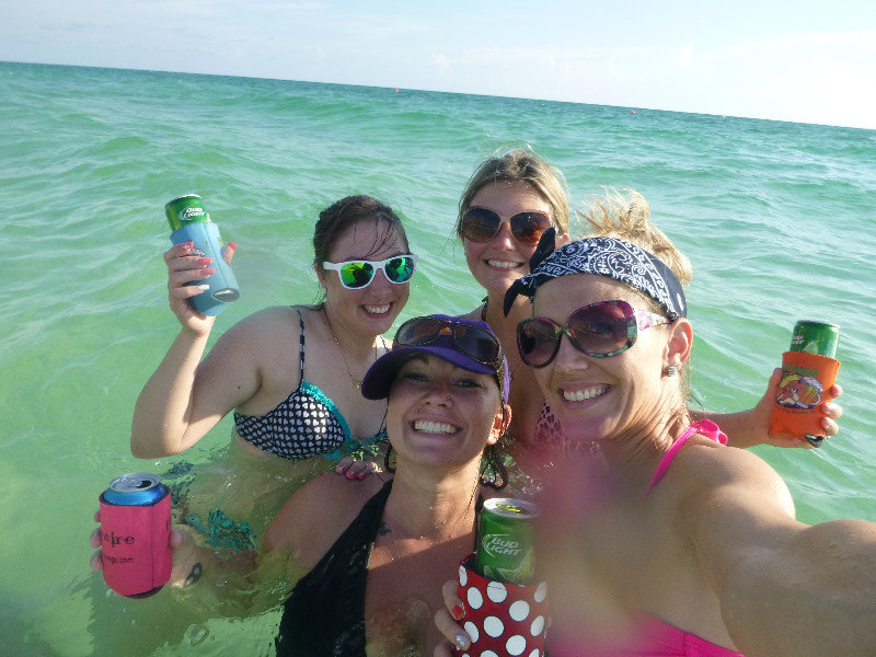 Jen, Mandy, Me, Laurie - Panama City Beach, FL