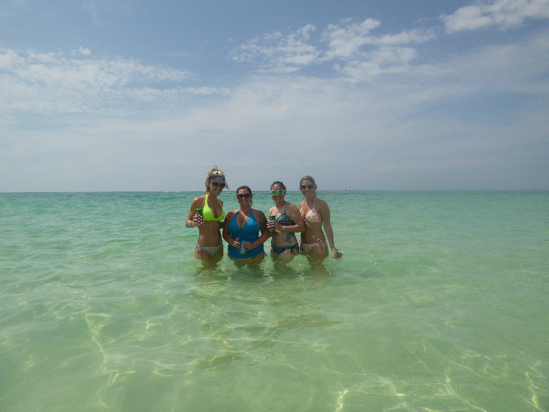 Laurie, Mandy, Jen, & Me - Panama City Beach, FL