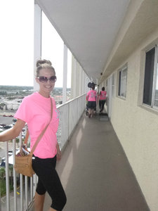 We got matching T-shirts! - Panama City Beach, FL