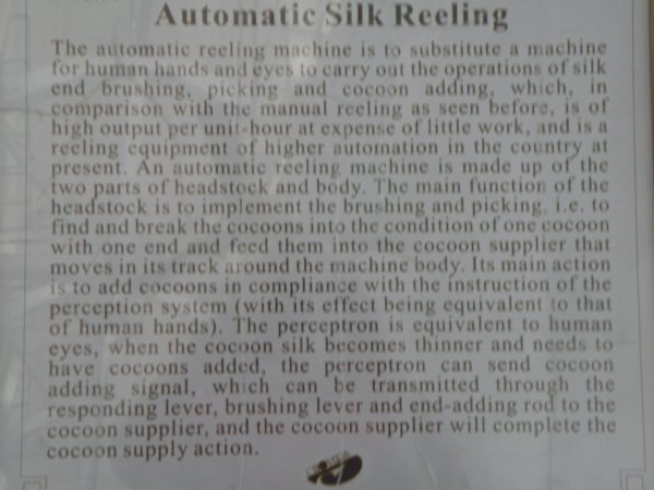 Automatic Silk Reeling