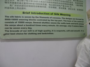 Silk Weaving