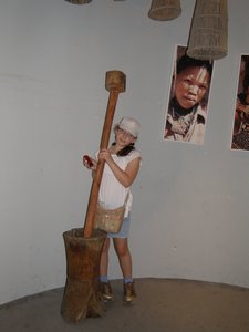 Leah in Namibia Display