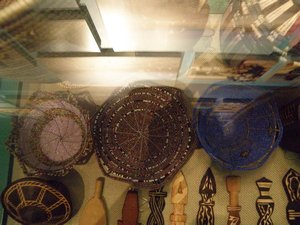 Seed bead baskets from Djibouti