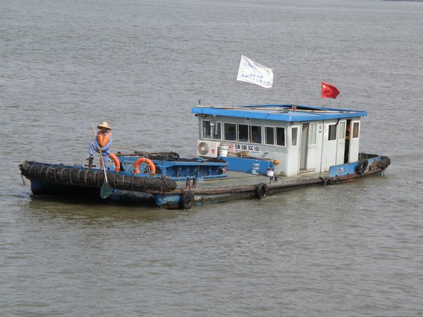 Boat on Huangpu River