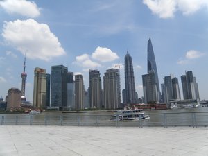 Pudong viewed from the Bund