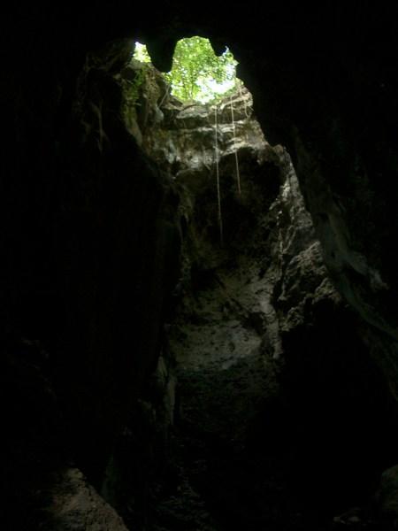 The top of the killing caves
