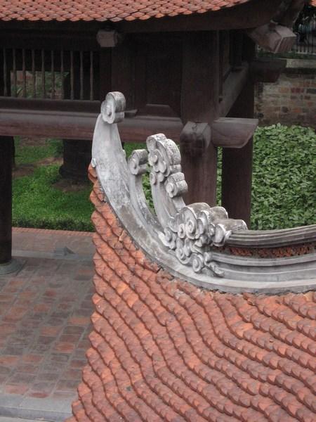 Temple of literature - Roof detail