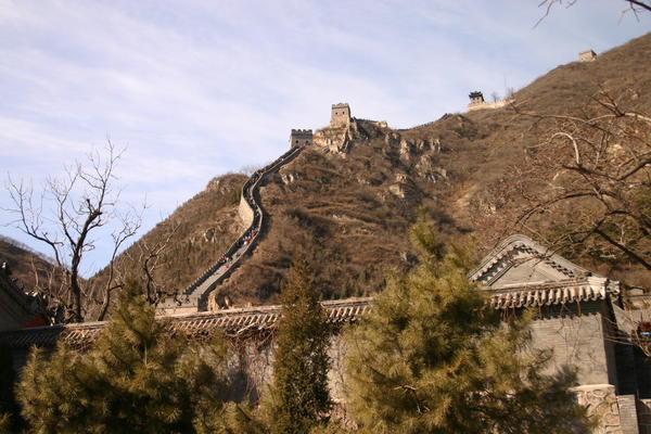 Straight up The Great Wall