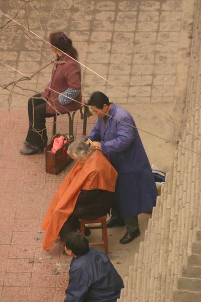 Haircuts on the Street