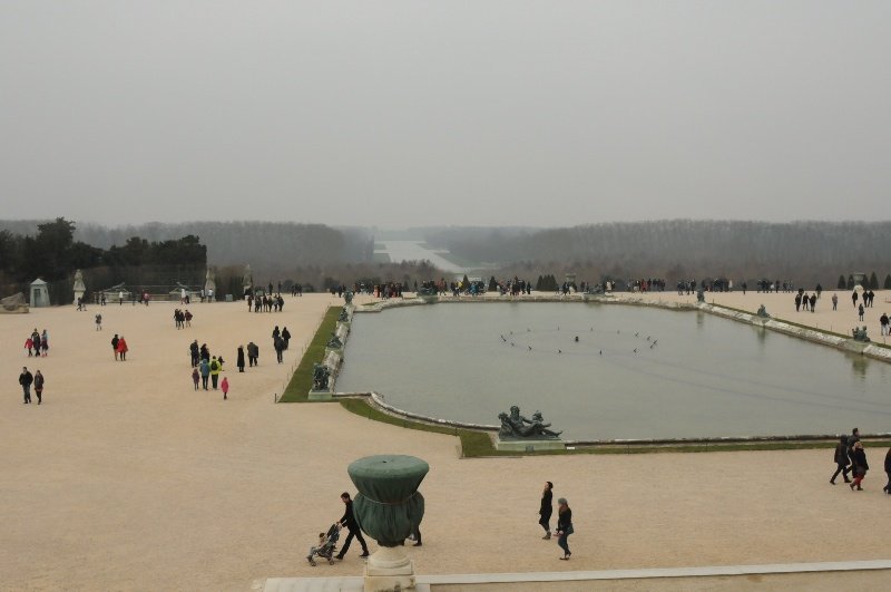 That water way out there is still part of Versailles