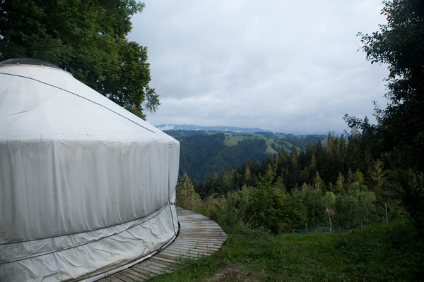 Yurt with a view