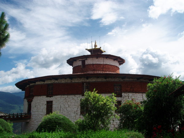 der watchtower fuer das dzong