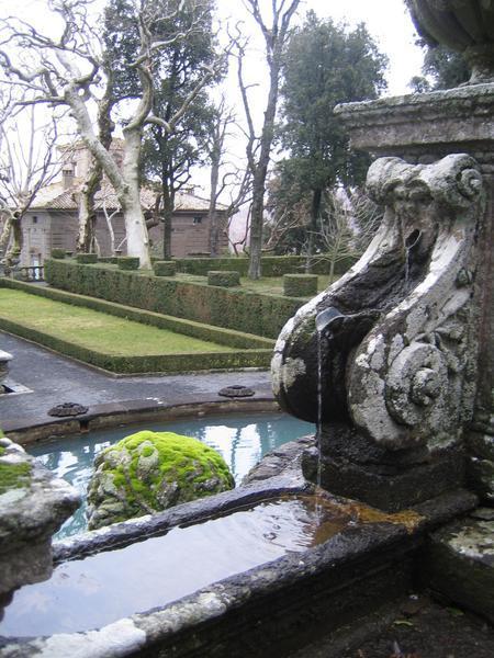 Detail of water feature